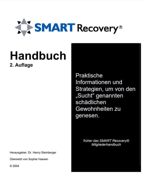SMART Recovery Handbook 2nd ed.  (Language: German)