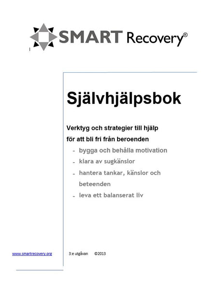 SMART Recovery Handbook 3rd ed. (Language: Swedish)